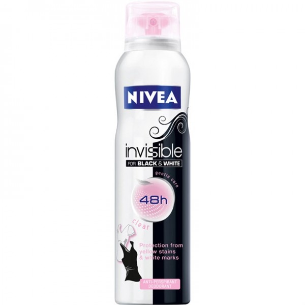 DESODORANTE NIVEA AERO 150ML FEM BLACK CLEAR 