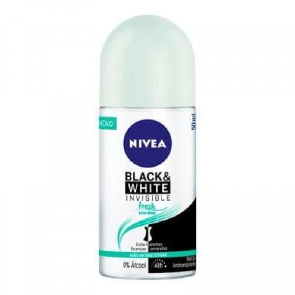 DESODORANTE NIVEA ROLL 50ML INVISIBLE BW FRESH FEM