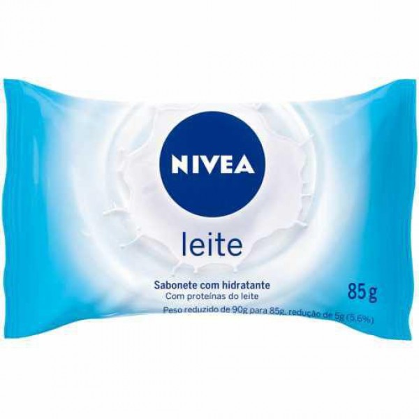 SABONETE NIVEA 85G HIDRAT PROT LEITE