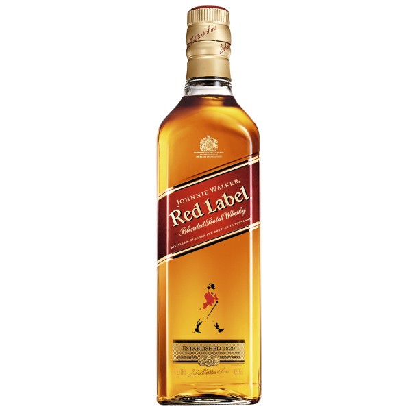 WHISKY JOHNNIE WALKER 1LT RED LABEL 1 X 1LT