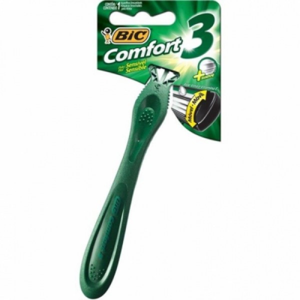 AP BARB BIC COMFORT 3 C 1UN PL SENSIVEL 1 X 1UN