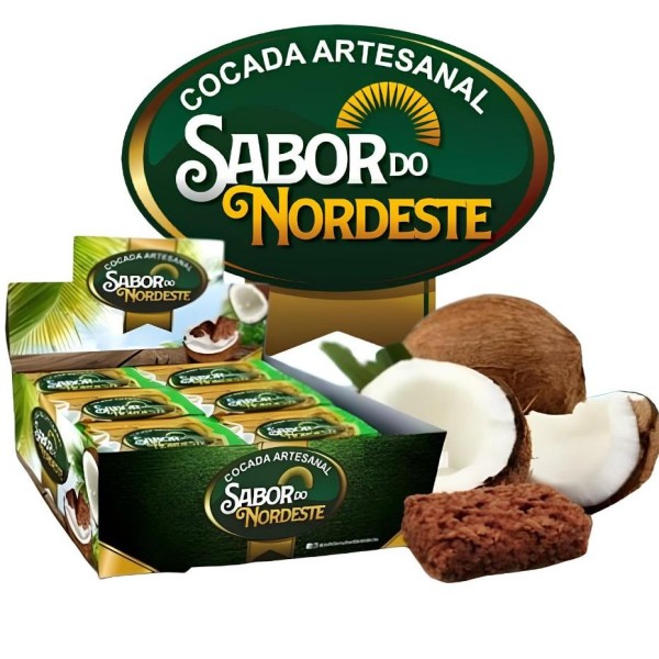 COCADA ARTESANAL COCO 35G SABOR DO NORDESTE