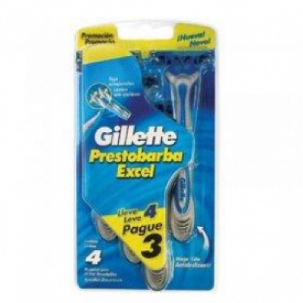 AP GILLETTE PRESTOBARBA 3 L4P3  1 X 4UN