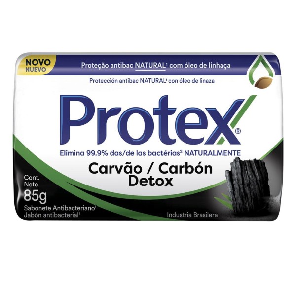 SABONETE PROTEX 85G CARVAO DETOX