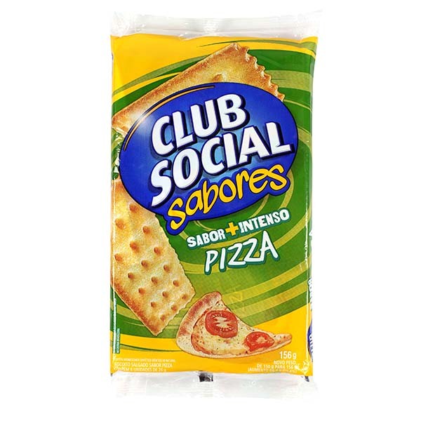 BISCOITO CLUB SOCIAL 141G PIZZA 