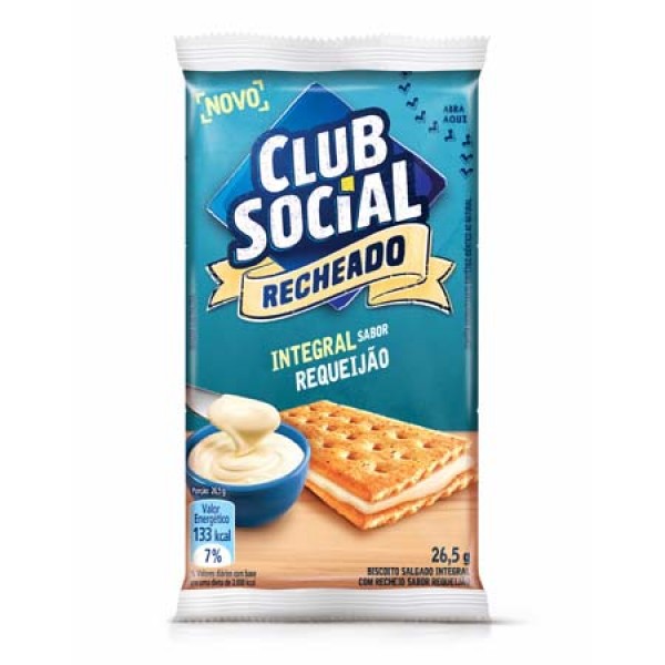 BISCOITO CLUB SOCIAL 106G RECH REQUEIJAO 