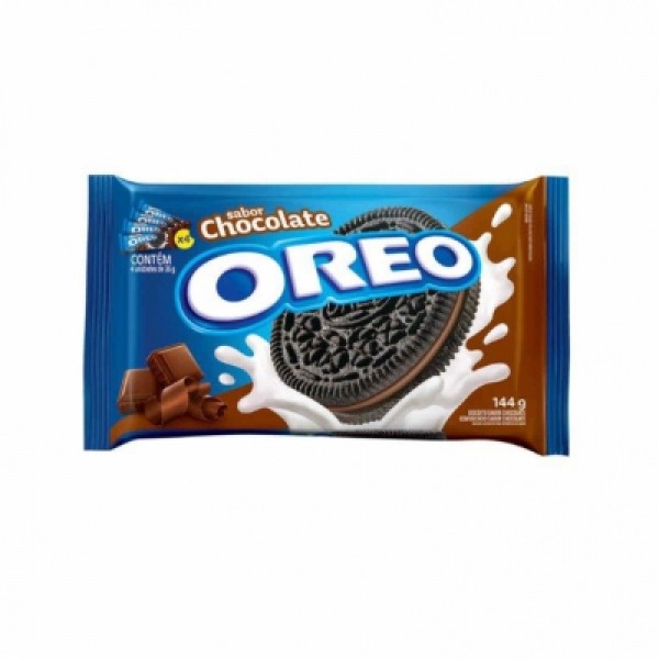 BISCOITO OREO 144G CHOCOLATE MULTIPACK 