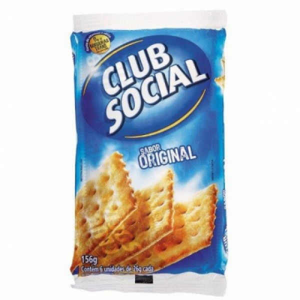 BISCOITO CLUB SOCIAL 144G ORIGINAL 