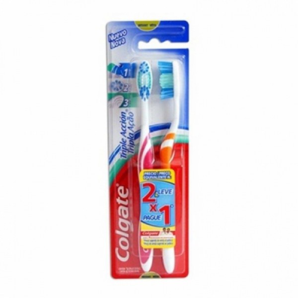 ESCOVA DENTAL COLGATE TRIPLA ACAO L2P1