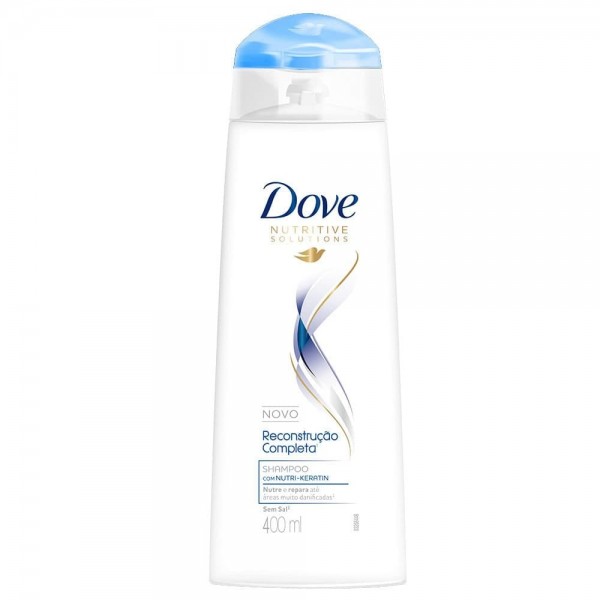 SHAMPOO DOVE 400ML RECONSTRUCAO COMPLETA 1 X 400ML