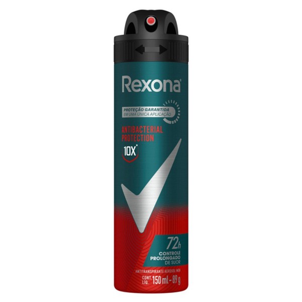 DESODORANTE REXONA AERO 90G MEN ANTIBACTERIAL 