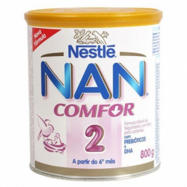 LEITE NAN 2 COMFORT LATA 800G 