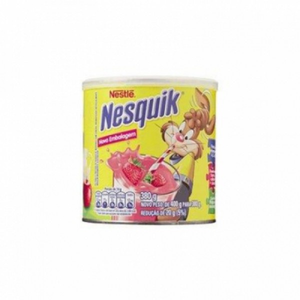 ACHOC NESQUIK PO 380G MORANGO LT (24) 1 X 380G