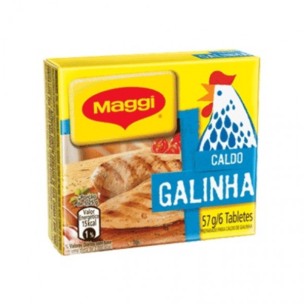 CALDO MAGGI 57G GALINHA (10) 1 X 57G