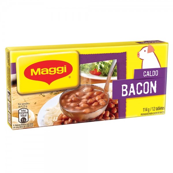 CALDO MAGGI 114G BACON (100) 1 X 114G