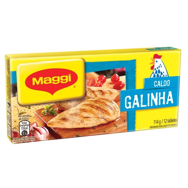 CALDO MAGGI 114G GALINHA(100) 1 X 114G