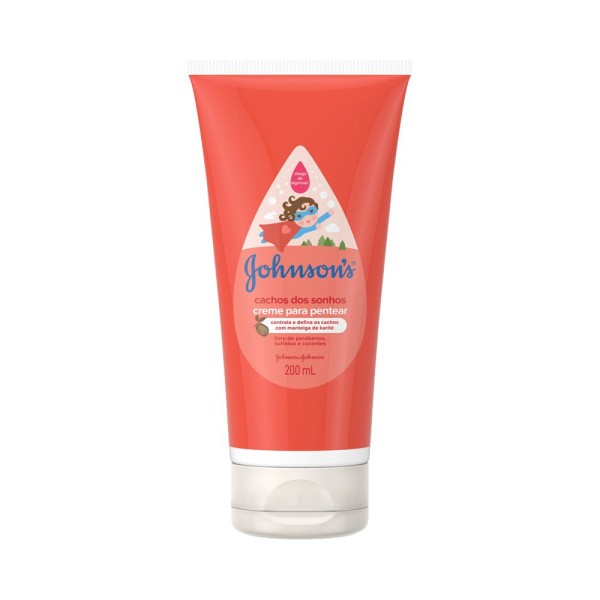 CREME PENTEAR JOHNSONS BABY 200ML CACHOS SONHOS