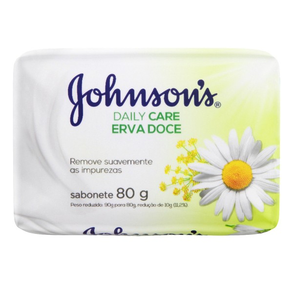 SABONETE JOHNSON 80G ERVA DOCE