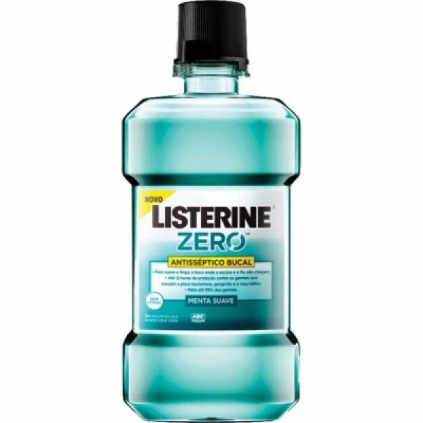 ANTI-SEPT LISTERINE 500ML ZERO MENTA SUAV 1 X 500ML