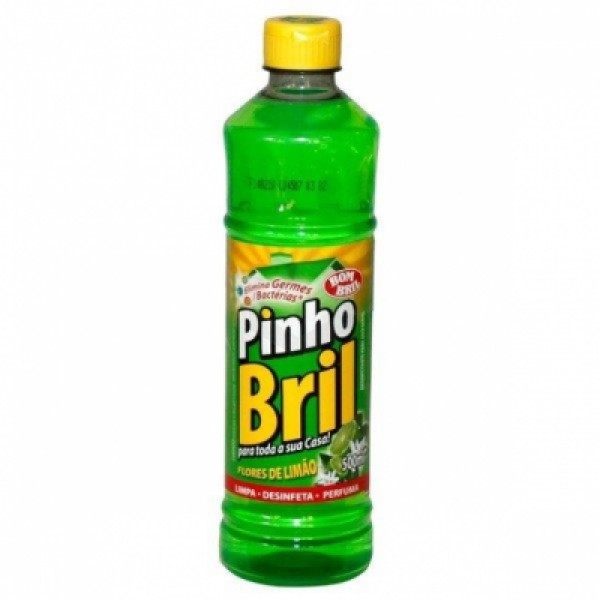 DESINFETANTE PINHO BRIL 500ML FLOR LIMAO