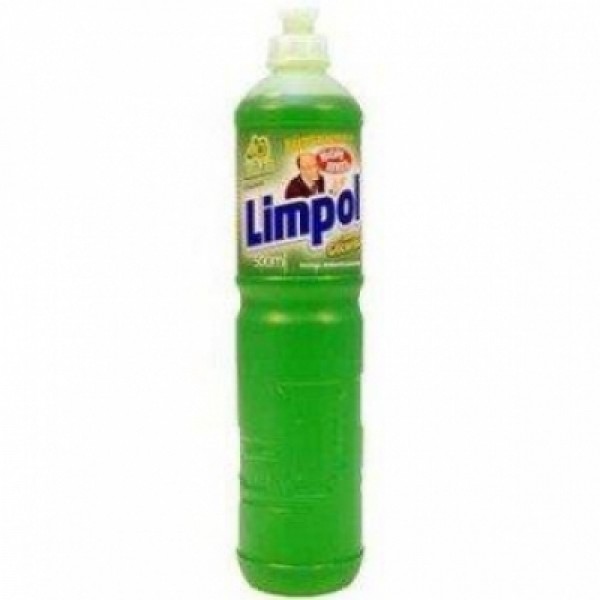 DETERGENTE LIQUIDO LIMPOL 500ML GLIC LIMAO