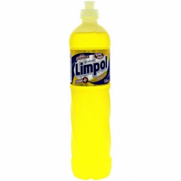 DETERGENTE LIQUIDO LIMPOL 500ML GLIC NEUTRO