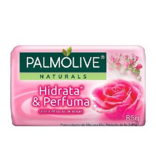 SABONETE PALMOLIVE 85G LEITE E ROSAS