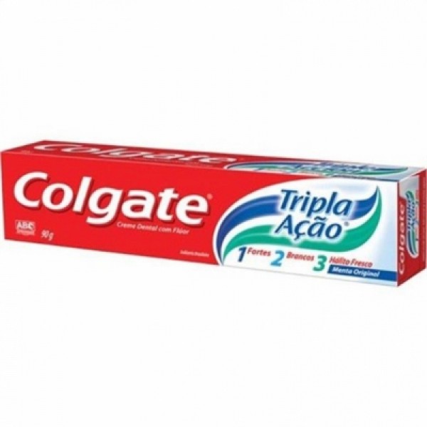 CREME DENTAL COLGATE 90G TRIPLA ACAO MENTA