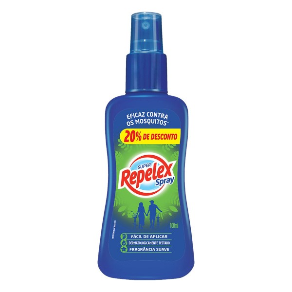 REPELENTE REPELEX 100ML SPRAY FAMILY CARE  1 X 100ML