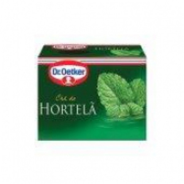 CHA DR OETKER HORTELA 10G C 10 SACHES 1 X 10G