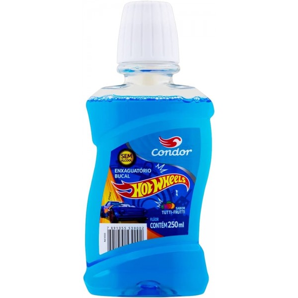 ANTI-SEPTICO CONDOR KIDS 250ML T FRUTTI H.WHEELS  1 X 250ML