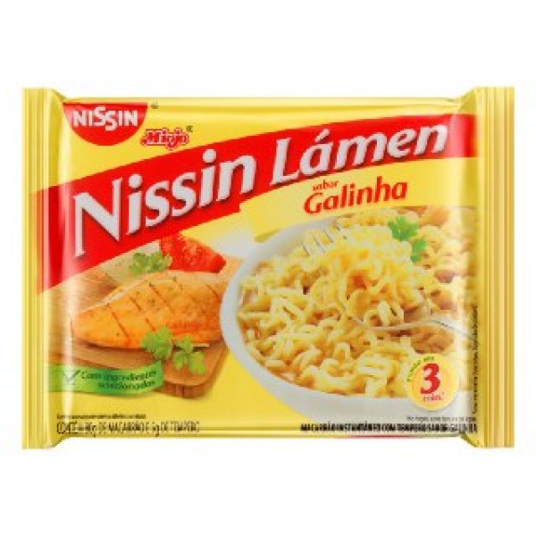 MACARRAO INST NISSIN 85G GALINHA