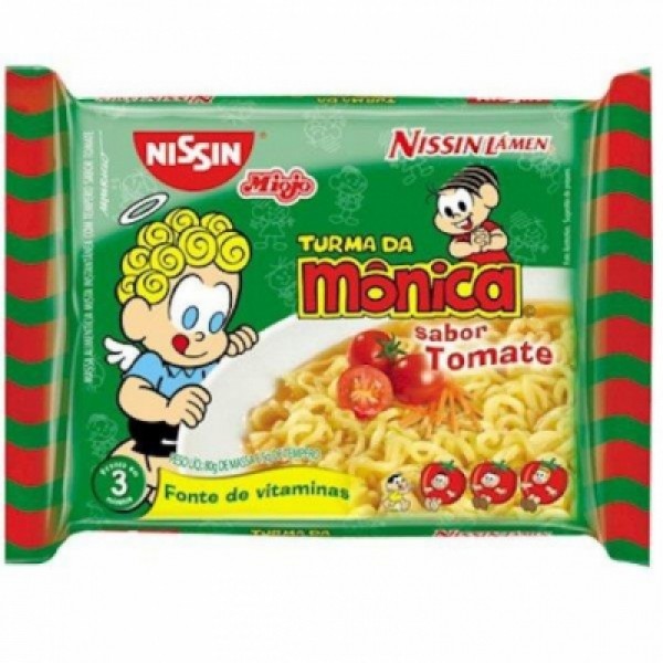 MACARRAO INST NISSIN 85G TM MONICA TOMATE C