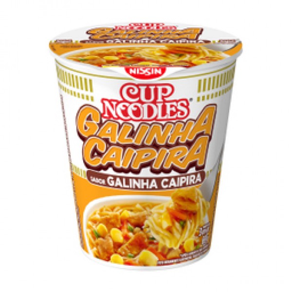 MACARRAO INST CUP NOODLES 69G GALINHA CAIPIRA