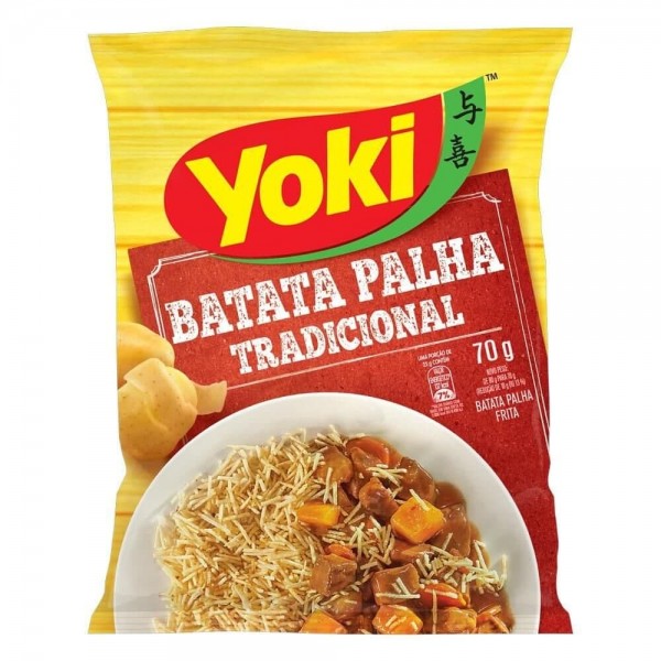 BATATA PALHA YOKI 70G (24) 1 X 70G