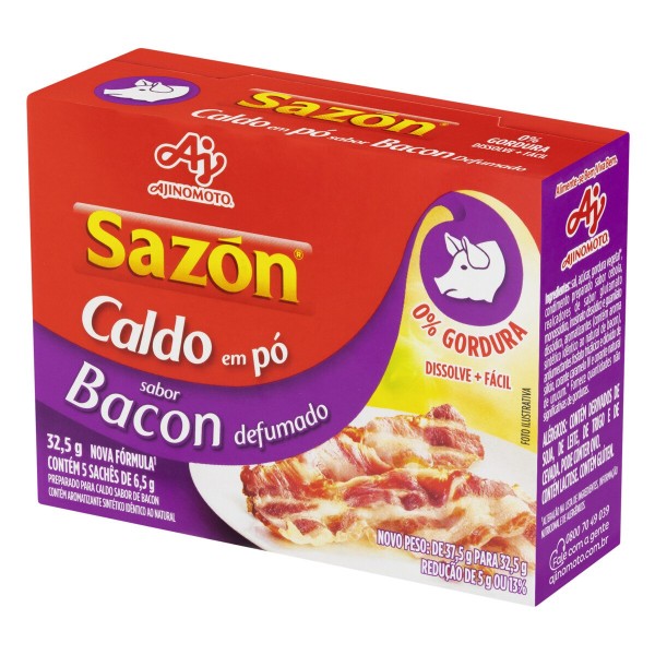 CALDO SAZON 32,5G BACON DEFUMADO (48) 1 X 32,5G