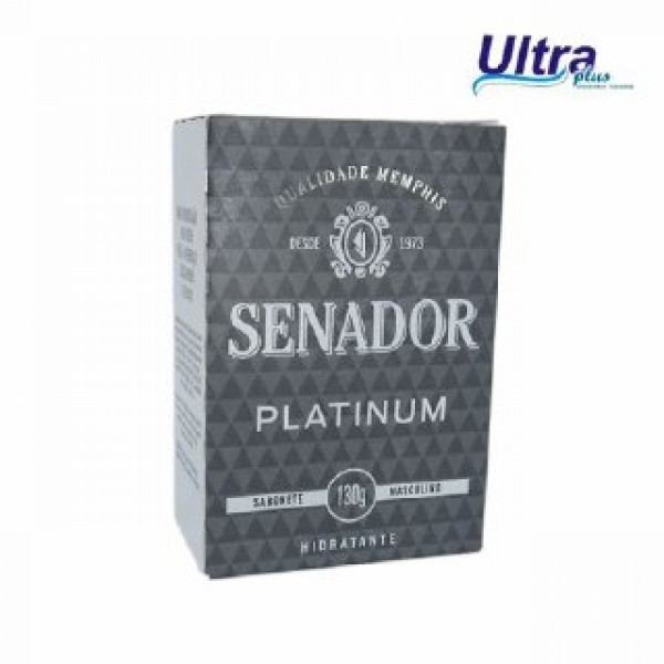 SABONETE SENADOR 130G PLATINUM 