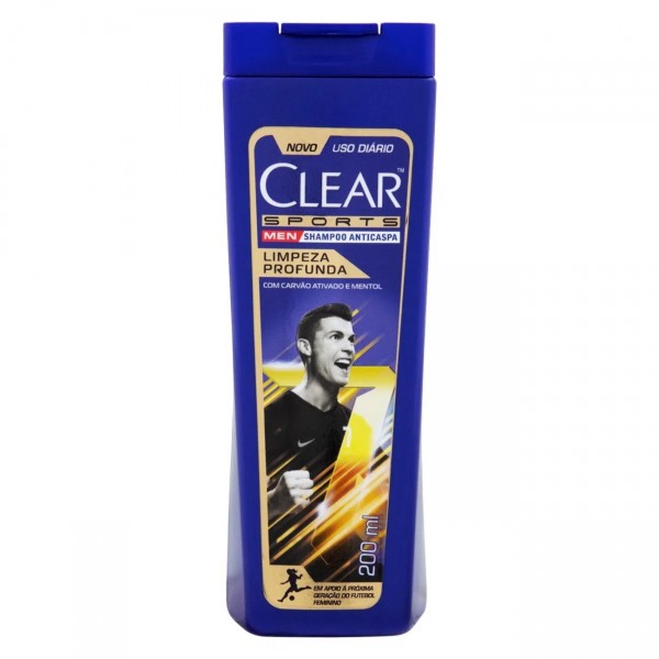 SHAMPOO CLEAR 200ML MEN LIMPEZA PROFUNDA 1 X 200ML