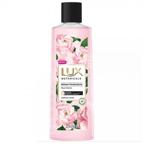 SABONETE LIQUIDO LUX 250ML ROSAS FRANCESAS