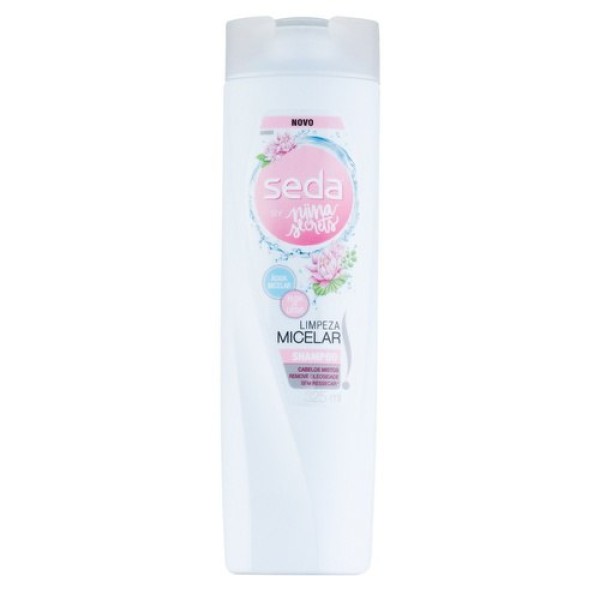 SHAMPOO SEDA 325ML MICELAR NINA SECRETS (12) 1 X 325ML