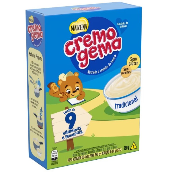 CREMOGEMA 380G TRADICIONAL  