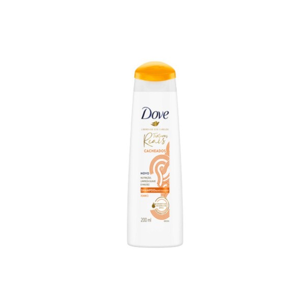 SHAMPOO DOVE 200ML CACHOS TEXTURAS REAIS  1 X 200ML