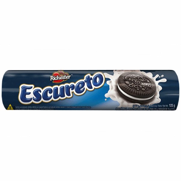 BISCOITO RICHESTER ESCURETO 125G 