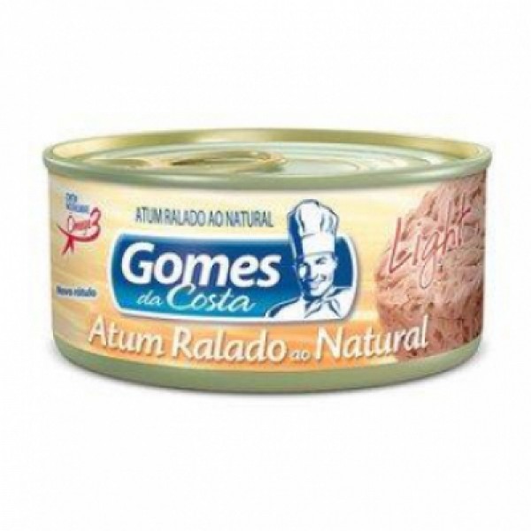 ATUM GOMES DA COSTA 170G RALADO NATURAL 1 X 170G