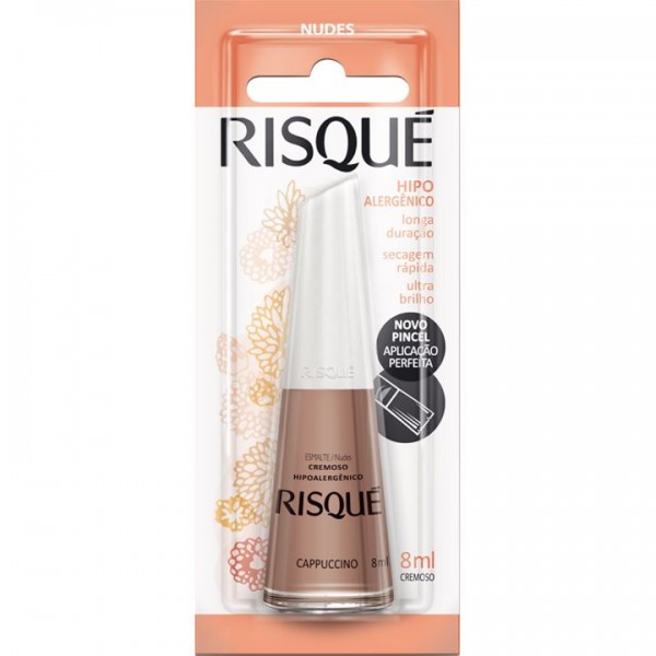 ESMALTE RISQUE 8ML CAPPUCCINO (6) 1 X 8ML