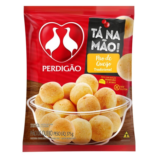 PAO DE QUEIJO PERDIGAO 375G TRADICIONAL 