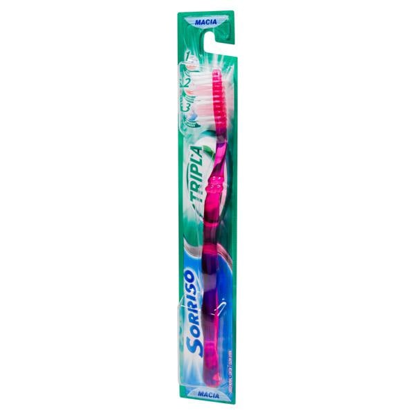 ESCOVA DENTAL SORRISO TRIPLA123 MACIA