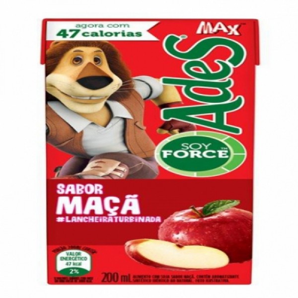 SUCO ADES 200ML MACA (6) 1 X 200ML