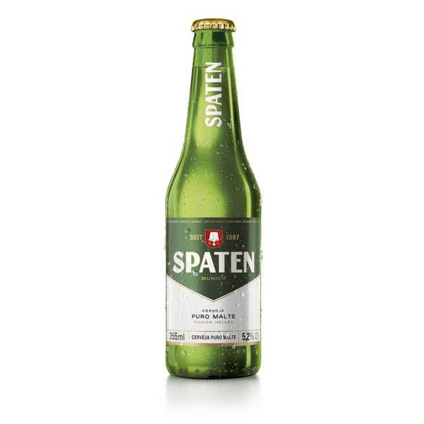 CERVEJA SPATEN 355ML PURO MALTE 