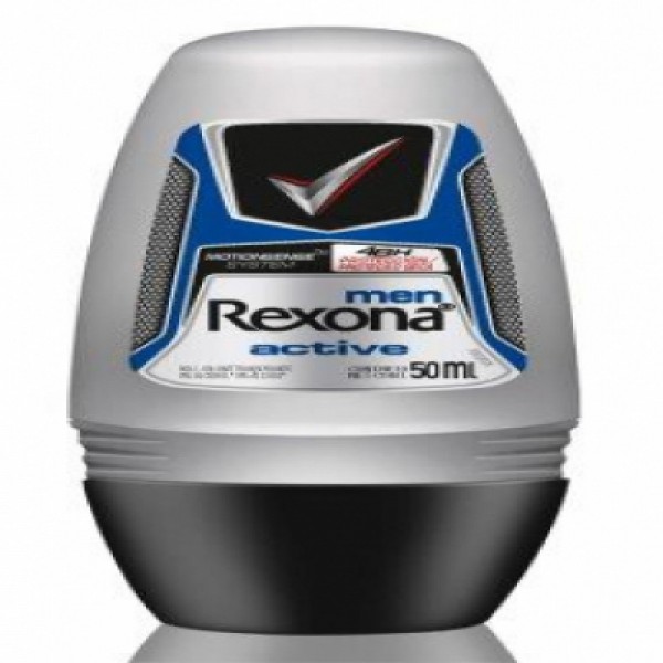 Desodorante Antitranspirante Rexona Masc Rollon Active Dry 50ml